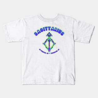 Sagittarius 5b Teal Kids T-Shirt